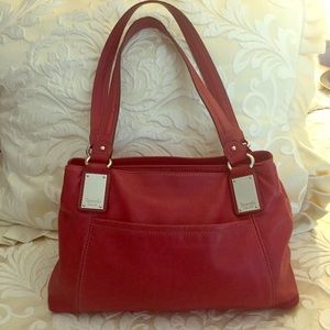 Tignanello leather shoulder bag